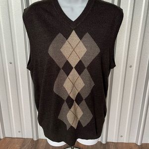 WOMENS/MENS Argyle Dockers Vest Size Medium